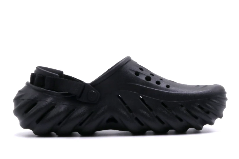 Crocs Echo Ανδρικά Σαμπό Μαύρα