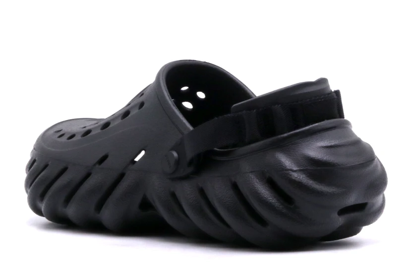 Crocs Echo Ανδρικά Σαμπό Μαύρα