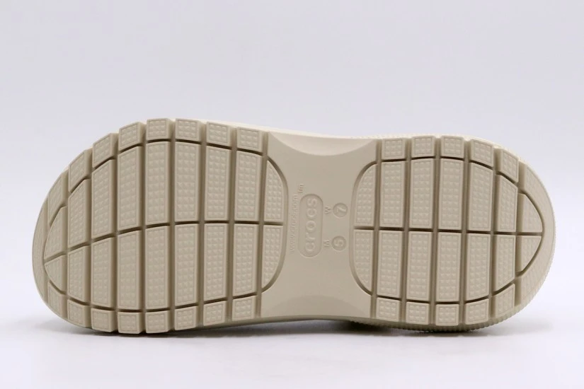 Crocs Mega Crush Γυναικεία Σαμπό Μπεζ