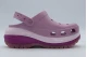 Crocs Mega Crush Γυναικεία Σαμπό Λιλά, Βιολετί, Ροζ