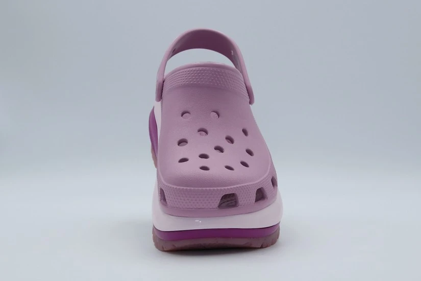 Crocs Mega Crush Γυναικεία Σαμπό Λιλά, Βιολετί, Ροζ
