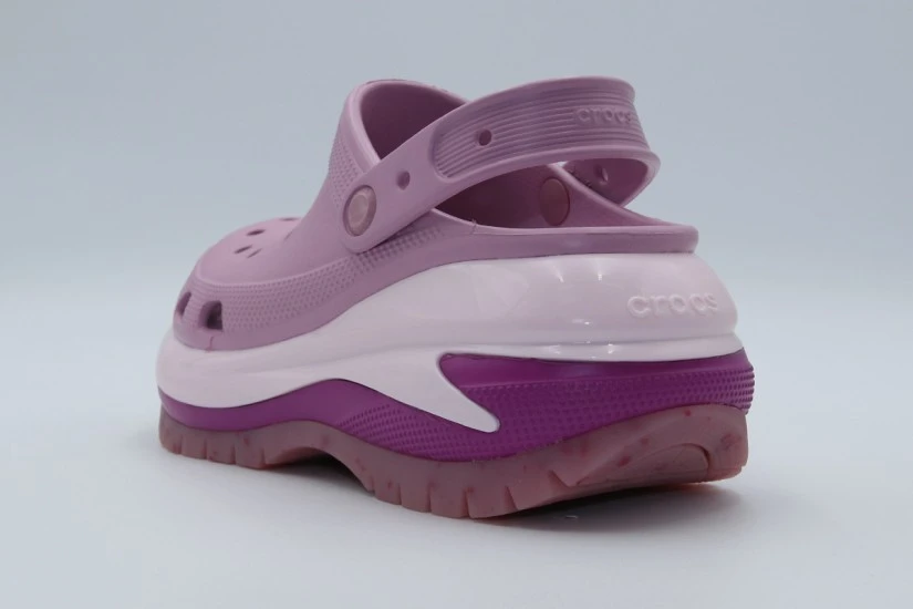 Crocs Mega Crush Γυναικεία Σαμπό Λιλά, Βιολετί, Ροζ