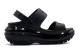 Crocs Mega Crush Σανδάλια Μαύρα