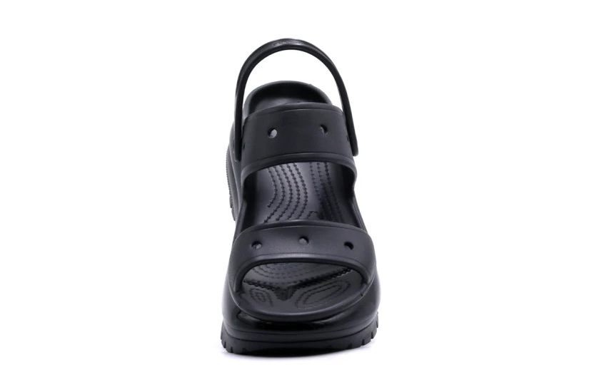 Crocs Mega Crush Σανδάλια Μαύρα
