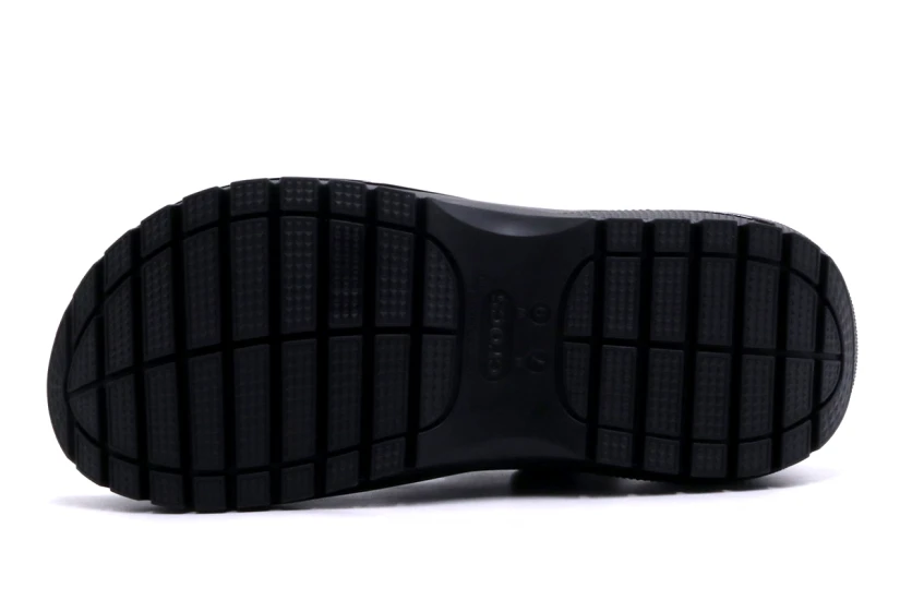 Crocs Mega Crush Σανδάλια Μαύρα