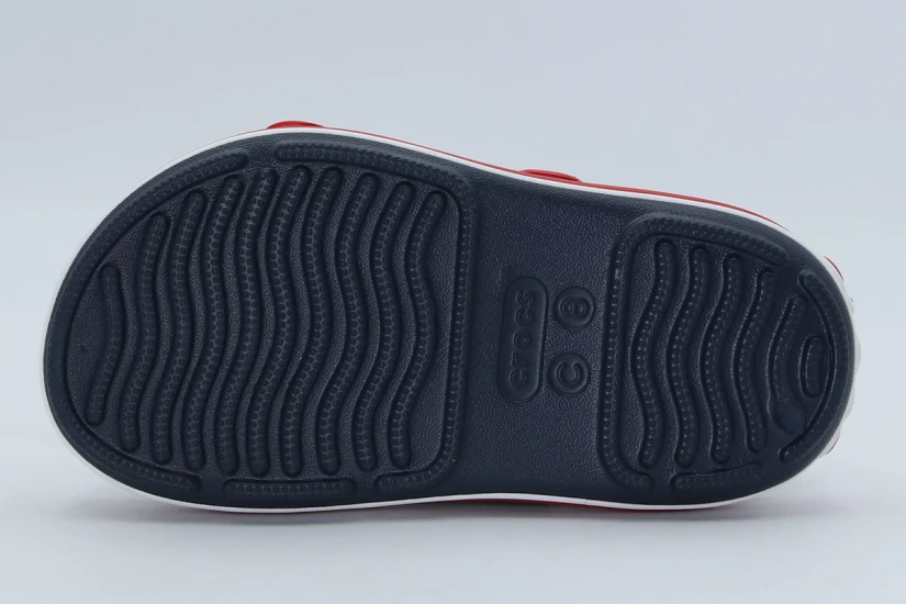Crocs Crockband Cruiser Βρεφικά Σανδάλια Μπλε Σκούρο, Κόκκινα, Λευκά