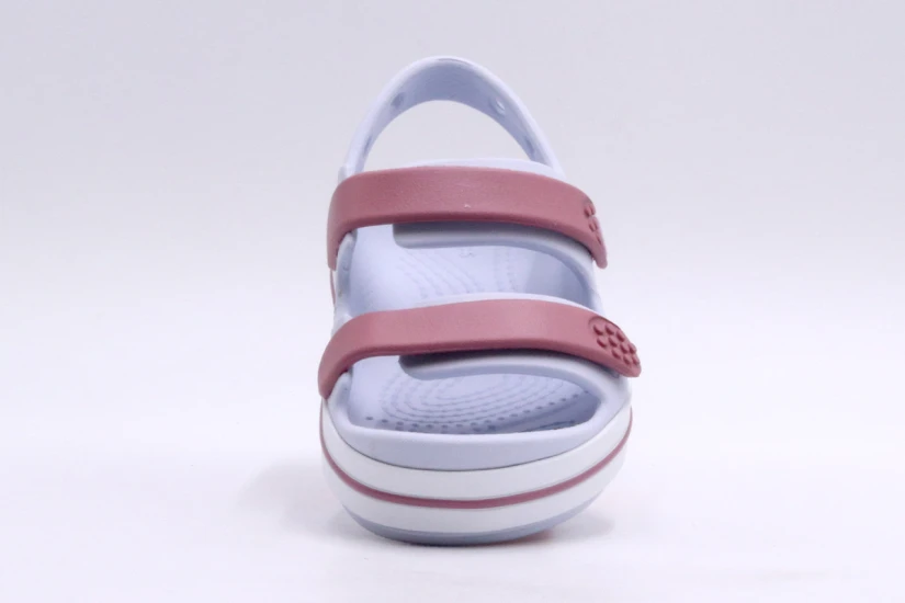 Crocs Crockband Cruiser Βρεφικά Σανδάλια Σιέλ, Κεραμιδί