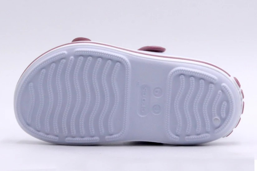 Crocs Crockband Cruiser Βρεφικά Σανδάλια Σιέλ, Κεραμιδί