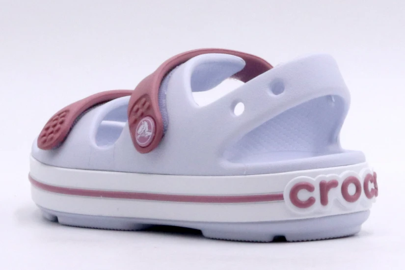Crocs Crockband Cruiser Βρεφικά Σανδάλια Σιέλ, Κεραμιδί
