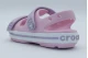 Crocs Crockband Cruiser Βρεφικά Σανδάλια Ροζ, Λιλά, Λευκά