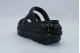 Crocs Mega Crush Triple Strap Σανδάλια Μαύρα