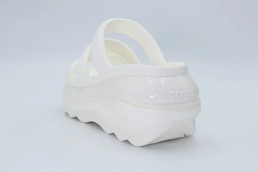 Crocs Mega Crush Triple Strap Σανδάλια Λευκά