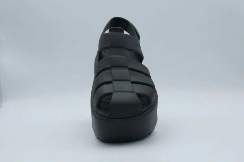 Crocs Stomp Fisherman Σανδάλια Μαύρα