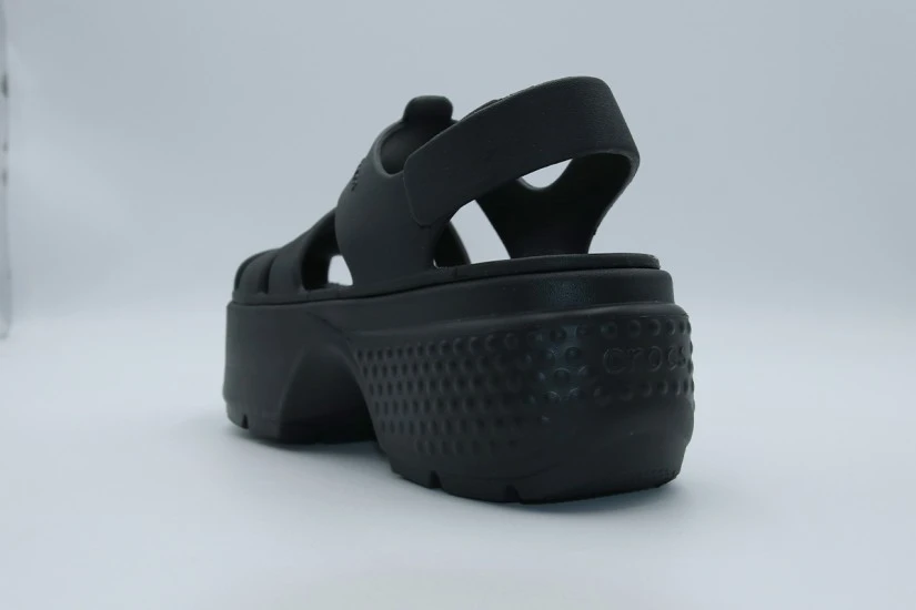 Crocs Stomp Fisherman Σανδάλια Μαύρα
