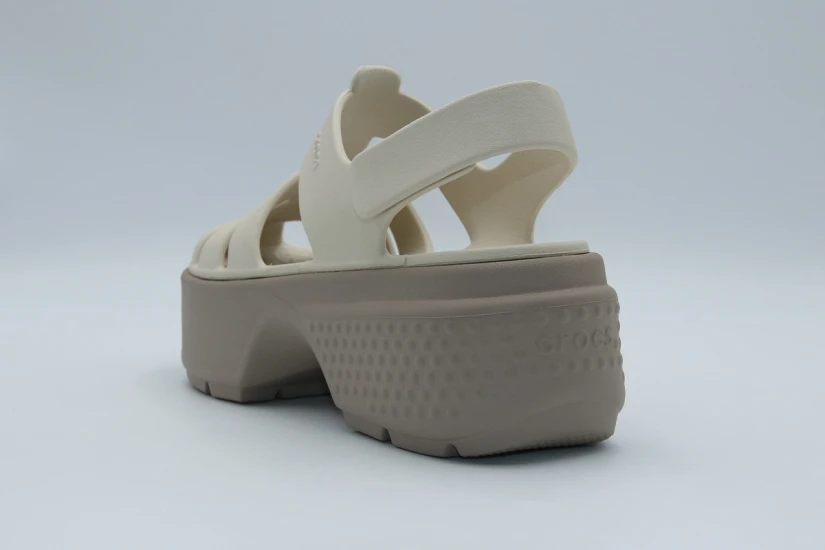 Crocs Stomp Fisherman Σανδάλια Μπεζ, Πουρό