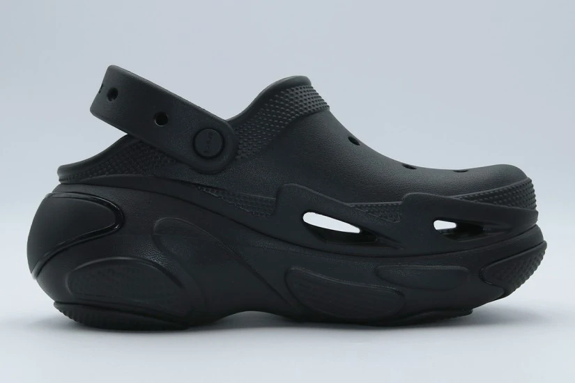 Crocs Bubble Crush Unisex Clog Μαύρα