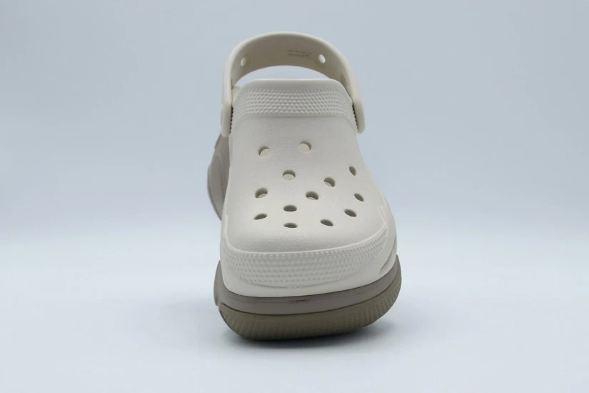 Crocs Bubble Crush Unisex Clog Ζαχαρί, Μπεζ