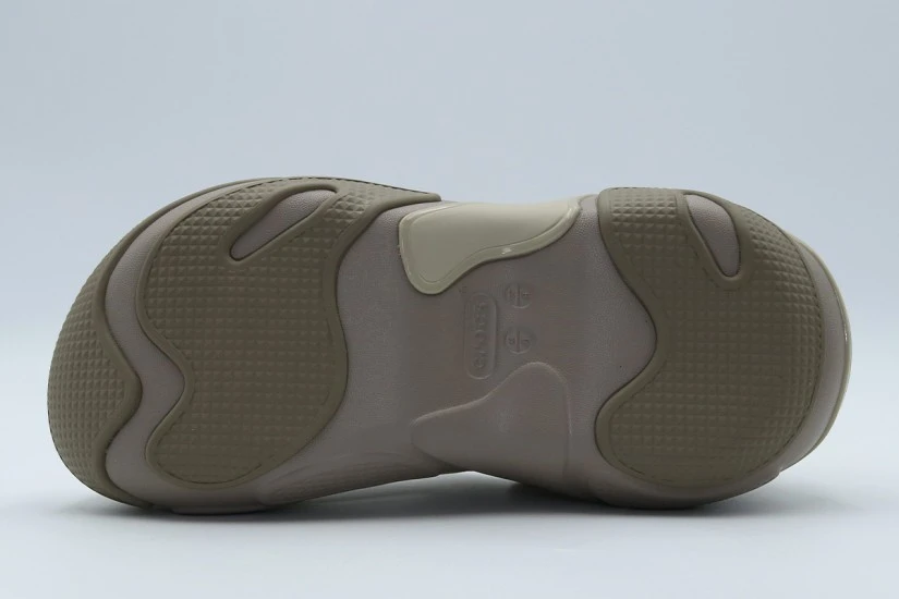 Crocs Bubble Crush Unisex Clog Ζαχαρί, Μπεζ