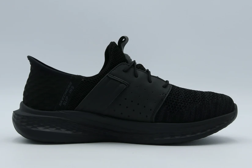 Skechers Ocon Ανδρικά Sneakers Μαύρα