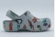 Crocs Toddler Classic Race Cars Graphic Βρεφικά Σαμπό Γκρι