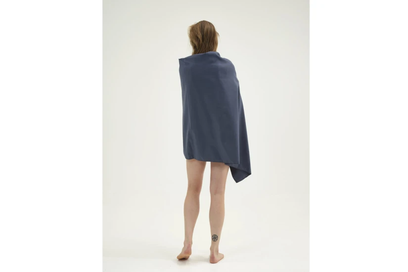 Emerson Logo Microfibre Travel Πετσέτα Θαλάσσης 80Cm X 160Cm (211.EU04.15 NAVY BLUE)