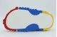 Crocs 4LW System Lego Παιδικά Ανατομικά Σαμπό Λευκό, Διάφορα Χρώματα