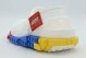 Crocs 4LW System Lego Παιδικά Ανατομικά Σαμπό Λευκό, Διάφορα Χρώματα