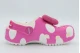 Crocs Minnie Mouse Classic Βρεφικά Ανατομικά Σαμπό Φούξια, Λευκά