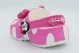 Crocs Minnie Mouse Classic Βρεφικά Ανατομικά Σαμπό Φούξια, Λευκά