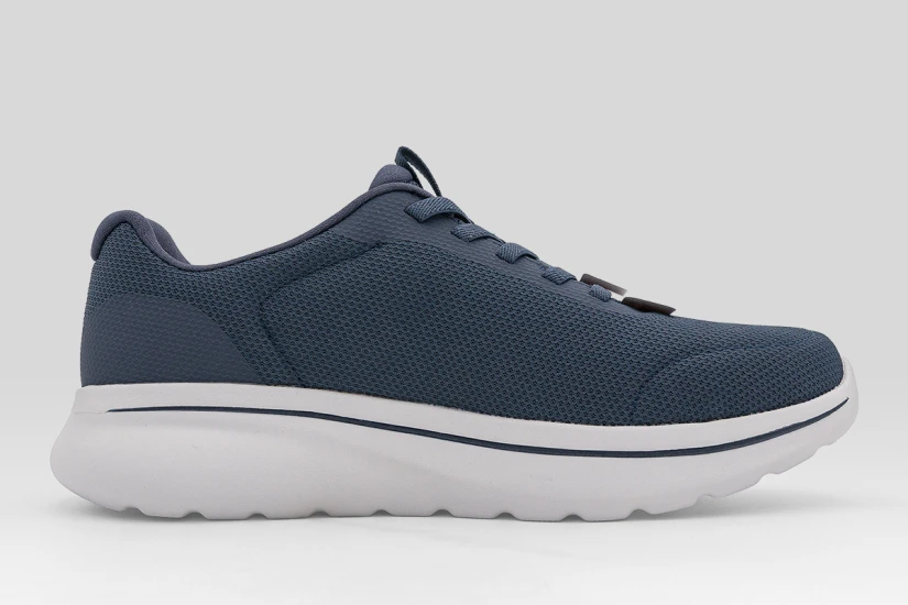 Skechers Go Walk Arch Fit N Joy Cullman Ανδρικά Sneakers Μπλε Σκούρο, Γκρι