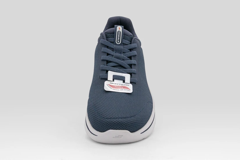 Skechers Go Walk Arch Fit N Joy Cullman Ανδρικά Sneakers Μπλε Σκούρο, Γκρι