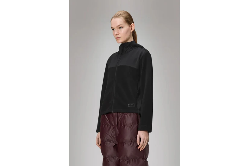Rains Sintra Reverse Double-Sided Ζακέτα Fleece με Κουκούλα