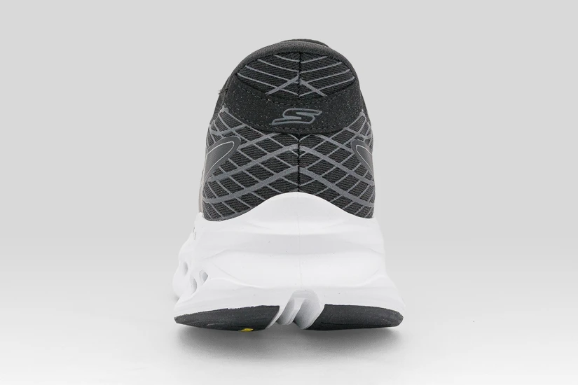 Skechers Max Cushioning Glide-Step - Sapphire Ανδρικά Sneakers Μαύρα, Λευκά