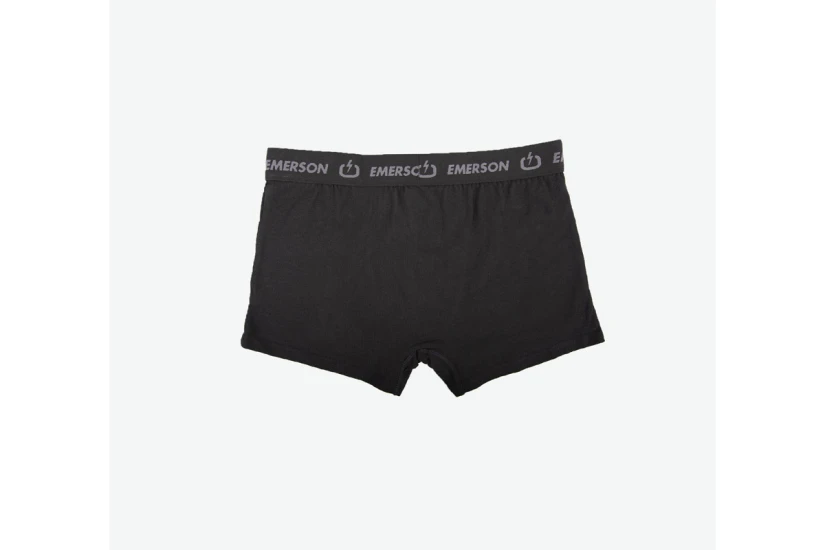 Emerson Basic Ανδρικά Εσώρουχα Boxer Μαύρα 2 Τεμάχια