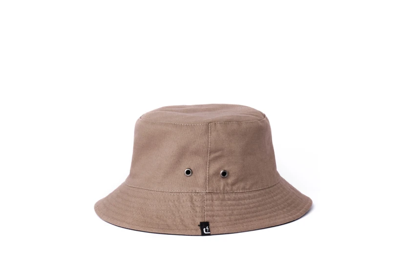 Emerson Unisex Καπέλο Bucket Διπλής Όψης Μπλε Σκούρο, Μπεζ