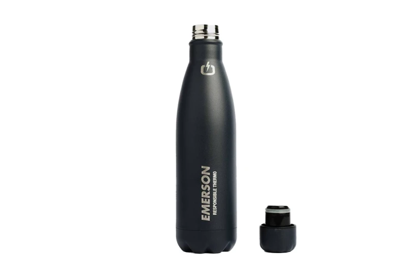 Emerson Responsible Μπουκάλι Θερμός 500Ml (222.EU99.02 BLUE-BLACK)