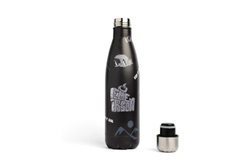 Emerson Responsible Μπουκάλι Θερμός 500Ml (222.EU99.02PR PR306 BLACK)