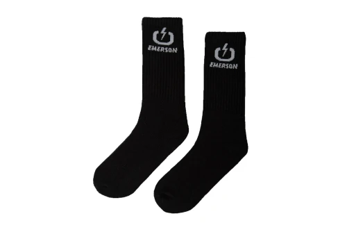 Emerson Κάλτσες Ψηλές 3 Ζευγάρια (232.EU08.03 BLACK)