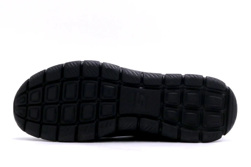 Skechers Track - Broader Ανδρικά Sneakers Μαύρα