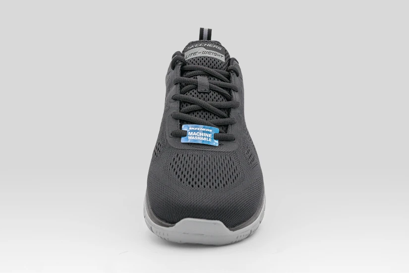 Skechers Track - Broader Ανδρικά Sneakers Μαύρα, Γκρι