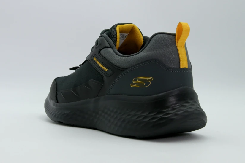 Skechers Lite Pro Ankkor Ανδρικά Αδιάβροχα Sneakers Μαύρα, Γκρι