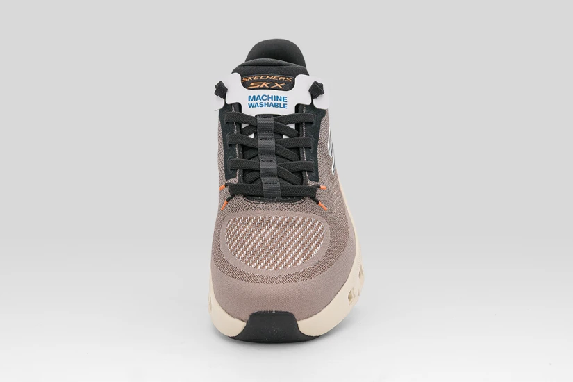 Skechers Arch Fit Glide Step Pro Ανδρικά Sneakers Πουρό, Μαύρα, Μπεζ