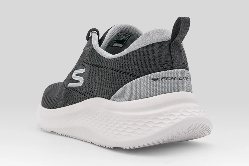 Skechers Berrix Lite Pro 2.0 Ανδρικά Sneakers Μαύρα, Λευκά, Γκρι