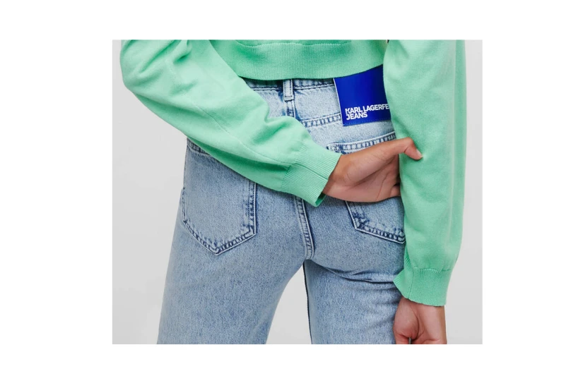Karl Lagerfeld Denim Τζιν Παντελόνι Μπλε