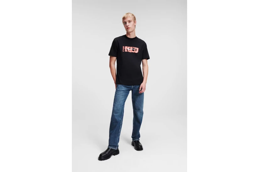 Karl Lagerfeld Straight Denim Ανδρικό Τζιν Παντελόνι Μπλε