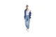 Karl Lagerfeld Tapered Γυναικείο Ψηλόμεσο Τζιν Παντελόνι Μπλε