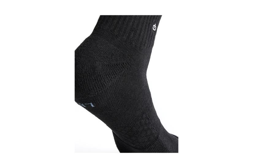 Emerson Premium Unisex Μεσαίες Kάλτσες 2 Τεμάχια Μαύρες 