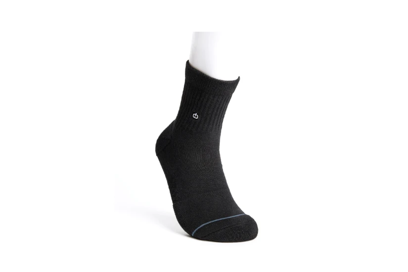 Emerson Premium Unisex Μεσαίες Kάλτσες 2 Τεμάχια Μαύρες, Γκρι