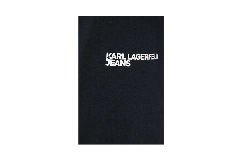 Karl Lagerfeld Γυναικείο Κοντομάνικο T-Shirt Μαύρο