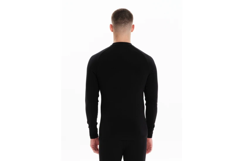 Emerson Base Layer Ανδρική Μακρυμάνικη Ισοθερμική Μπλούζα Μαύρη